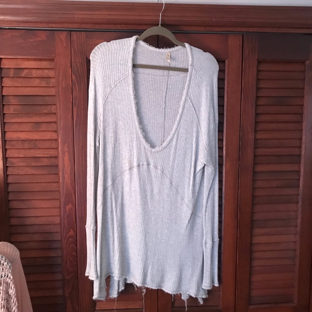 Free people shark bite sweater